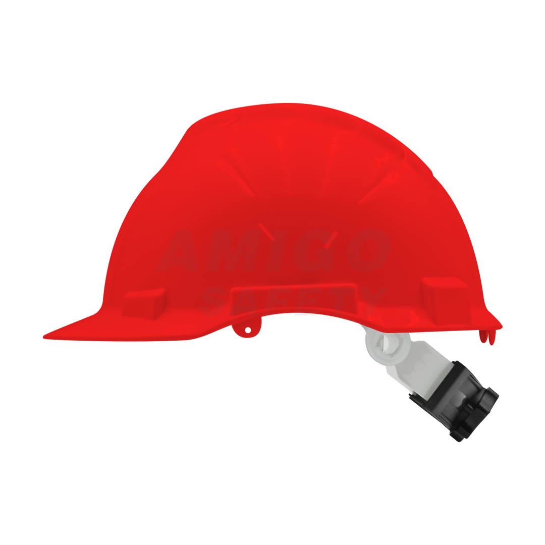 CASCO DE PROTECCIÓN TIPO CACHUCHA LAMIRA ROJO AS-4463